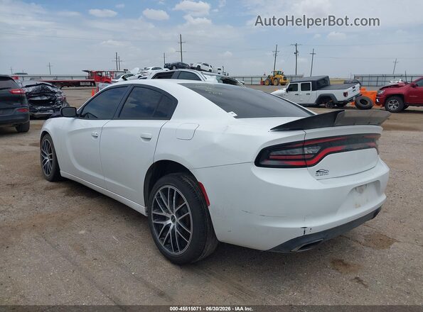 2C3CDXCT0GH356166 2016 DODGE CHARGER White Trasero izquierdo