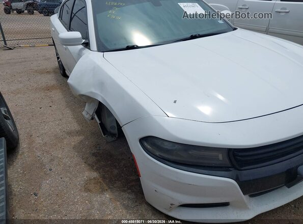 2C3CDXCT0GH356166 2016 DODGE CHARGER White Vista frontal