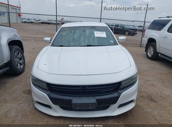 2C3CDXCT0GH356166 2016 DODGE CHARGER White Vista del cuadro de instrumentos