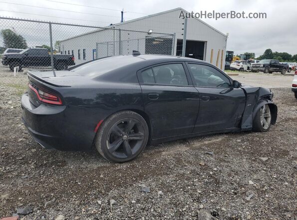 2C3CDXCT0JH133844 2018 DODGE CHARGER Black Հետևի աջ