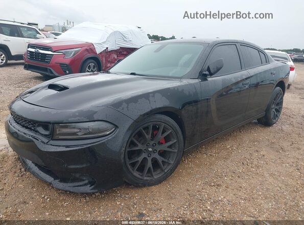 2C3CDXCT0JH176757 2018 DODGE CHARGER Black Front left