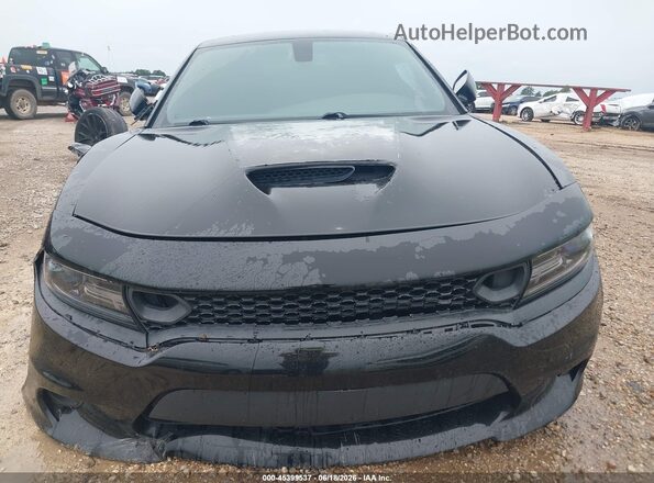 2C3CDXCT0JH176757 2018 DODGE CHARGER Black Rear interior view