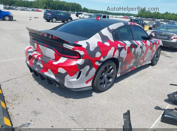 2C3CDXCT0KH527085 2019 DODGE CHARGER Gray Rear right