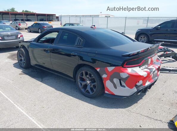 2C3CDXCT0KH527085 2019 DODGE CHARGER Gray Rear left