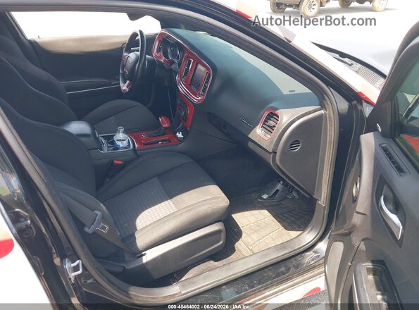 2C3CDXCT0KH527085 2019 DODGE CHARGER Gray Front interior view