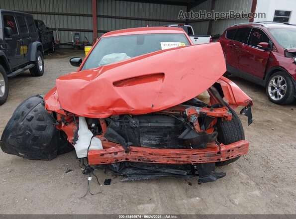 2C3CDXCT0NH114670 2022 DODGE CHARGER Оранжевый Вид панели приборов