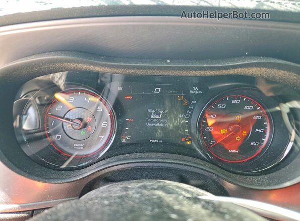 2C3CDXCT0PH505479 2023 DODGE CHARGER Black Widok zestawu wskaźników