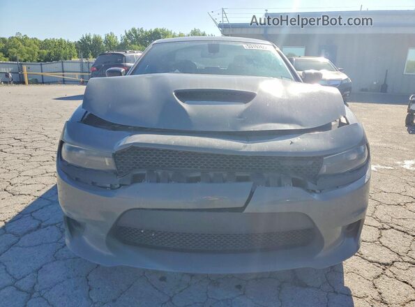 2C3CDXCT0PH703589 2023 DODGE CHARGER Gray წინა ხედი