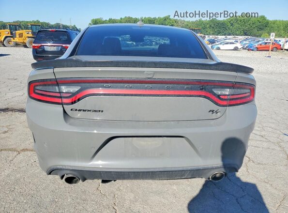 2C3CDXCT0PH703589 2023 DODGE CHARGER Gray უკანა ხედი