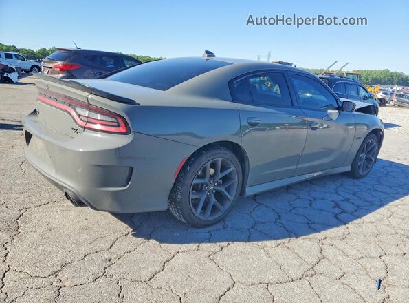 2C3CDXCT0PH703589 2023 DODGE CHARGER Gray უკანა მარჯვენა