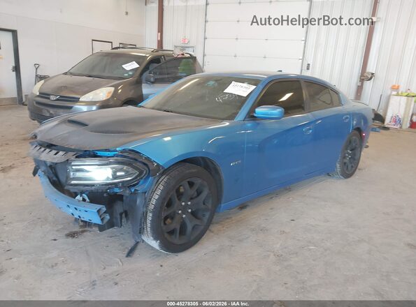 2C3CDXCT1GH104734 2016 DODGE CHARGER Blue 