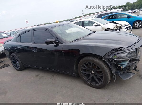 2C3CDXCT1GH340896 2016 DODGE CHARGER Черный Панорамный вид салона 360°