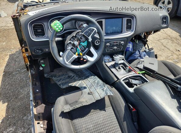 2C3CDXCT1HH635210 2017 DODGE CHARGER Burgundy Dashboard view