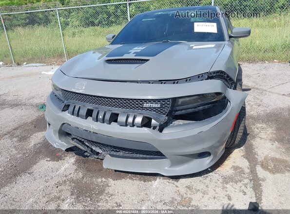 2C3CDXCT1HH643386 2017 DODGE CHARGER Gray Widok z przodu