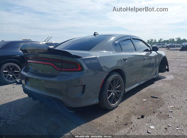 2C3CDXCT1HH643386 2017 DODGE CHARGER Gray Tył prawy