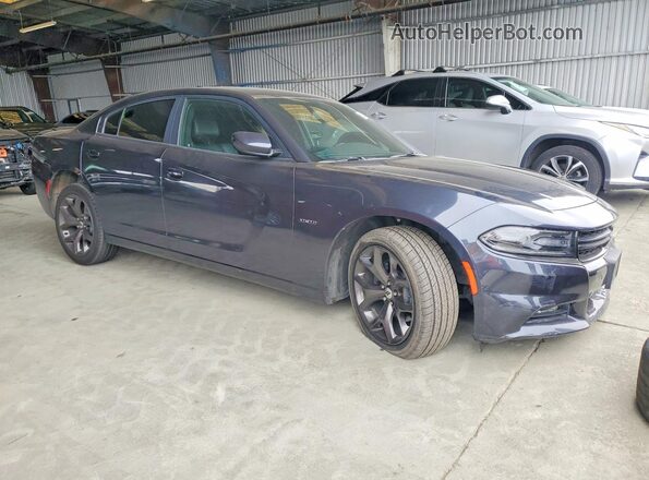 2C3CDXCT1JH237792 2018 DODGE CHARGER Charcoal Delantero derecho