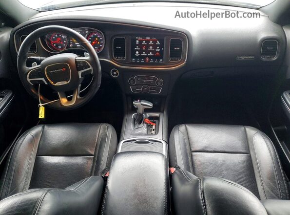 2C3CDXCT1JH237792 2018 DODGE CHARGER Charcoal Vista del salpicadero