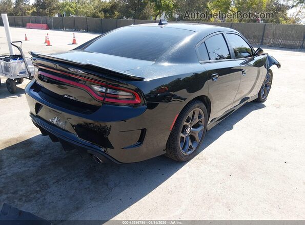 2C3CDXCT1KH575680 2019 DODGE CHARGER Черный Задняя правая четверть