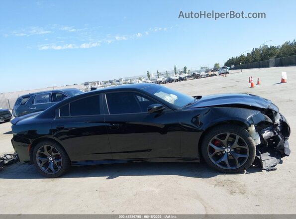 2C3CDXCT1KH575680 2019 DODGE CHARGER Черный Вид задней части салона