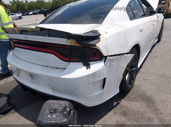 2C3CDXCT1KH726498 2019 DODGE CHARGER White წინა ხედი