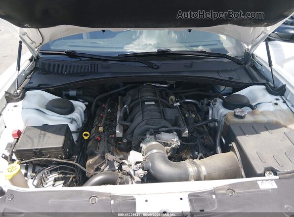2C3CDXCT1KH726498 2019 DODGE CHARGER White უკანა ხედი