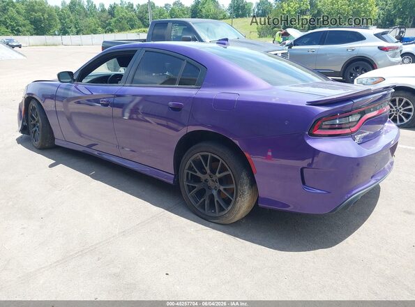 2C3CDXCT1PH707912 2023 DODGE CHARGER Purple Trasero izquierdo