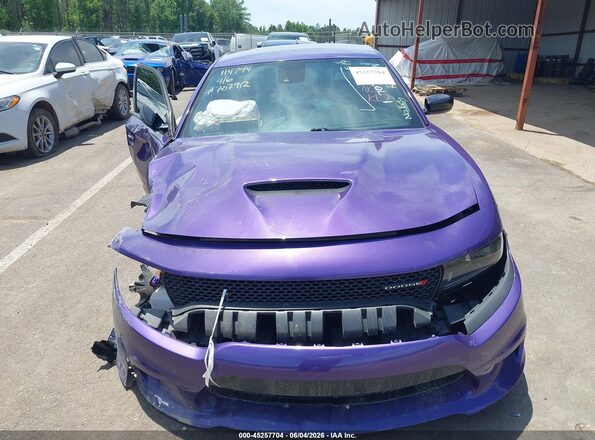 2C3CDXCT1PH707912 2023 DODGE CHARGER Purple Vista interior de 360 grados