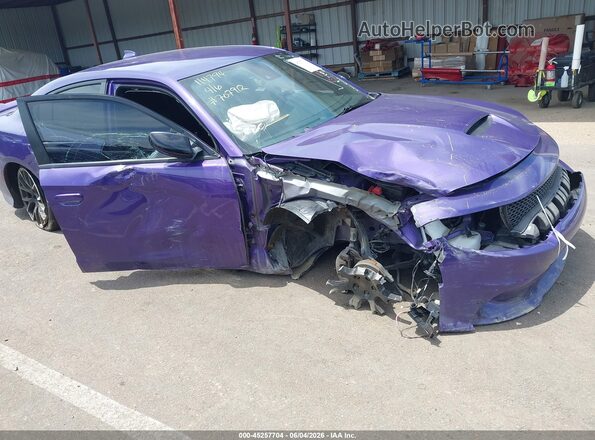 2C3CDXCT1PH707912 2023 DODGE CHARGER Purple Vista frontal