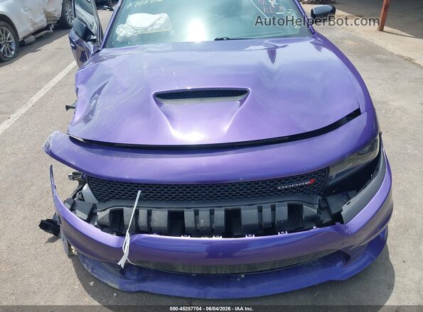 2C3CDXCT1PH707912 2023 DODGE CHARGER Purple Vista del cuadro de instrumentos