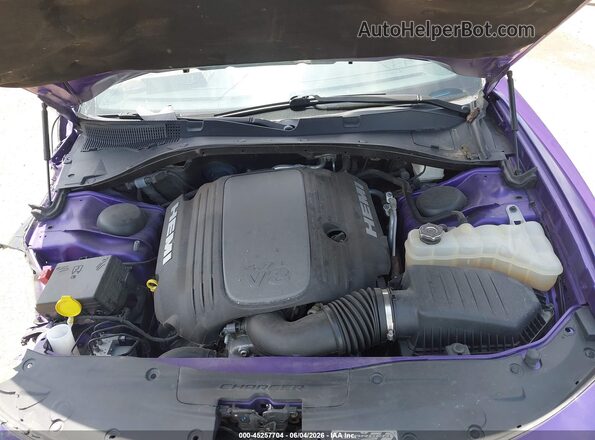 2C3CDXCT1PH707912 2023 DODGE CHARGER Purple Vista trasera