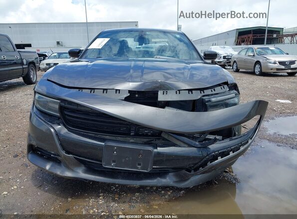 2C3CDXCT2GH115189 2016 DODGE CHARGER Gray Dashboard view