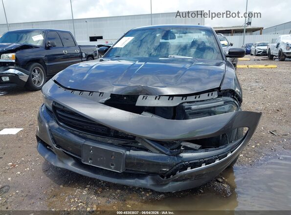 2C3CDXCT2GH115189 2016 DODGE CHARGER Gray Front view