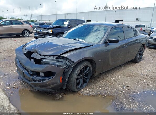 2C3CDXCT2GH115189 2016 DODGE CHARGER Gray Front left