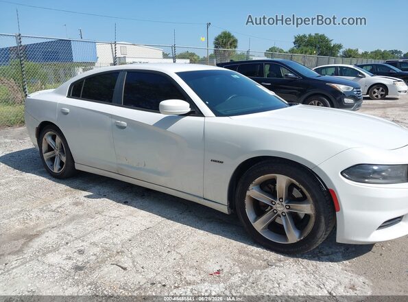 2C3CDXCT2GH227362 2016 DODGE CHARGER White Widok z przodu