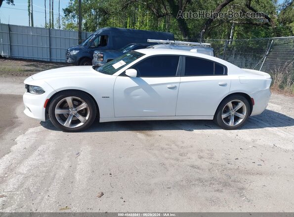 2C3CDXCT2GH227362 2016 DODGE CHARGER White Widok wnętrza 360 stopni