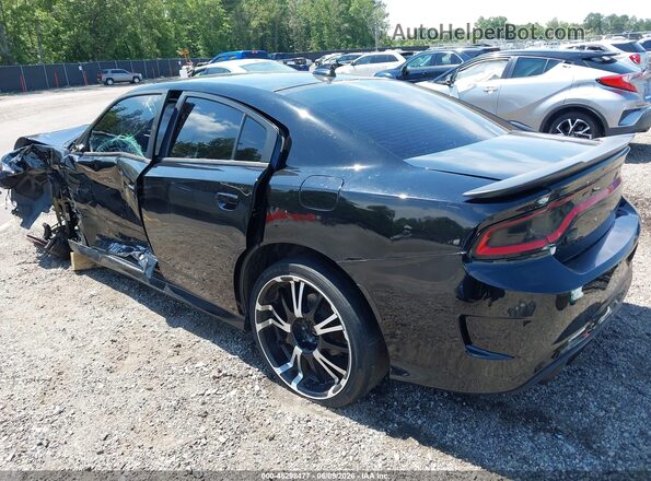2C3CDXCT2HH560792 2017 DODGE CHARGER Black Trasero izquierdo