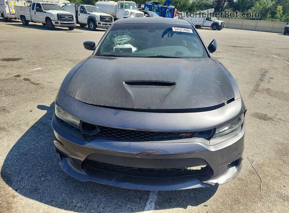 2C3CDXCT2MH671398 2021 DODGE CHARGER Charcoal 
