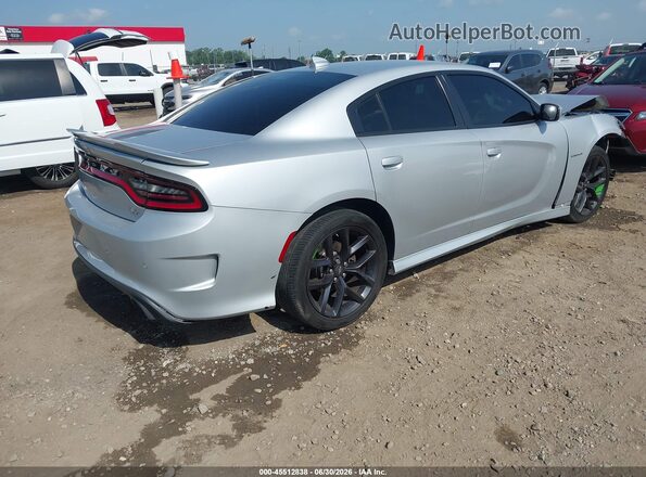 2C3CDXCT2NH119062 2022 DODGE CHARGER Silver Rear right