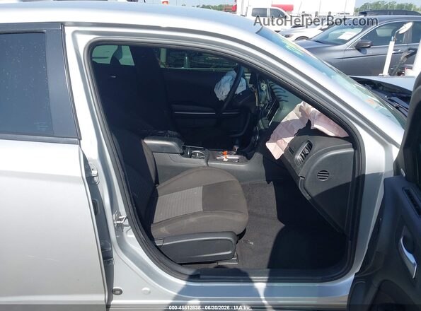 2C3CDXCT2NH119062 2022 DODGE CHARGER Silver Front interior view