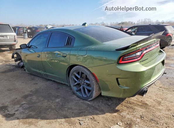 2C3CDXCT2NH221283 2022 DODGE CHARGER Green Tył lewy