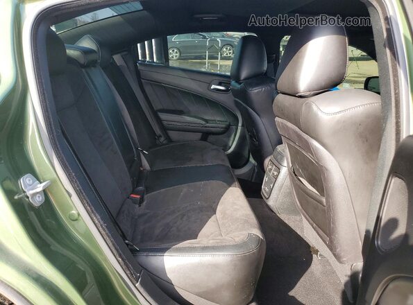 2C3CDXCT2NH221283 2022 DODGE CHARGER Green Widok tylnych siedzeń