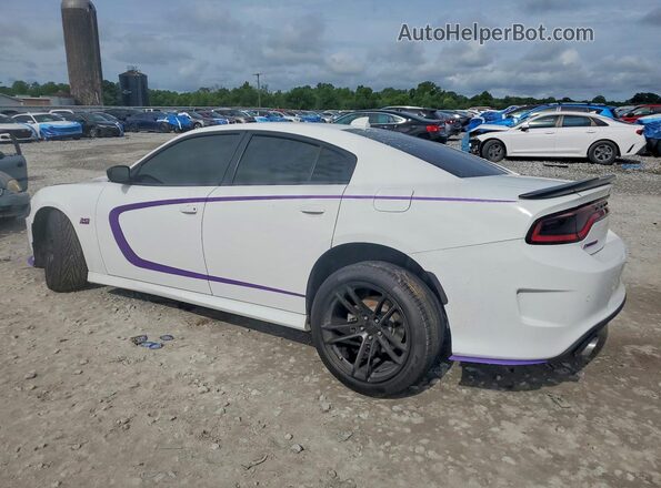2C3CDXCT2NH235488 2022 DODGE CHARGER White უკანა მარცხენა