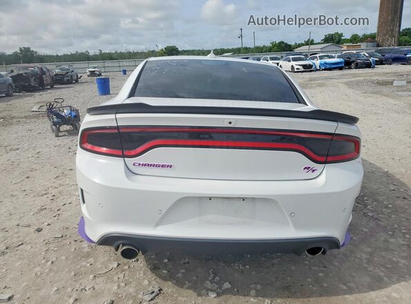 2C3CDXCT2NH235488 2022 DODGE CHARGER White უკანა ხედი