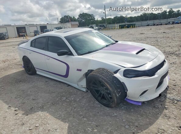 2C3CDXCT2NH235488 2022 DODGE CHARGER White წინა მარჯვენა