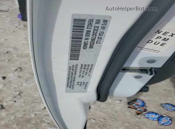 2C3CDXCT2NH235488 2022 DODGE CHARGER White ძრავის განყოფილების ხედი