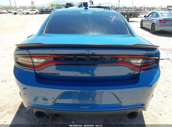 2C3CDXCT2NH264876 2022 DODGE CHARGER Blue 