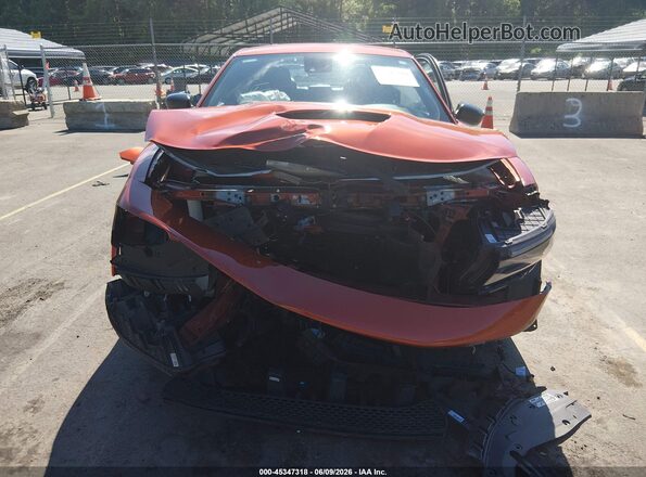 2C3CDXCT2PH501448 2023 DODGE CHARGER Orange Вид спереду