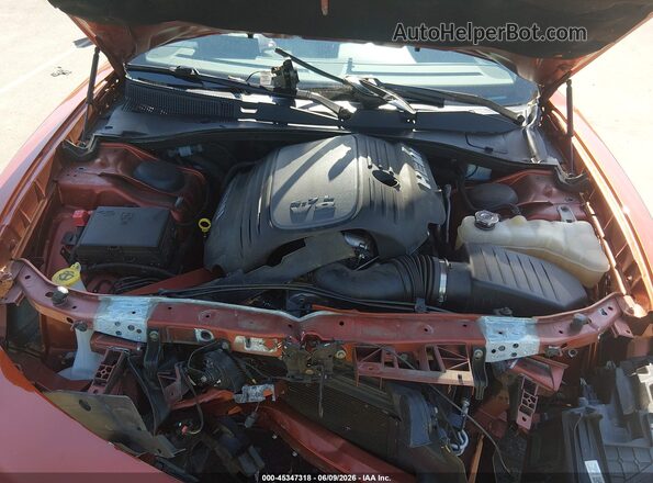 2C3CDXCT2PH501448 2023 DODGE CHARGER Orange Вид ззаду