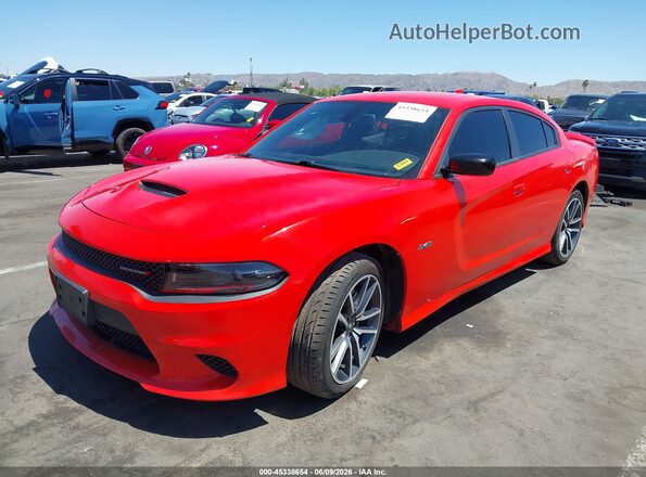 2C3CDXCT2PH604546 2023 DODGE CHARGER Orange Առջևի ձախ երեք քառորդ տեսարան