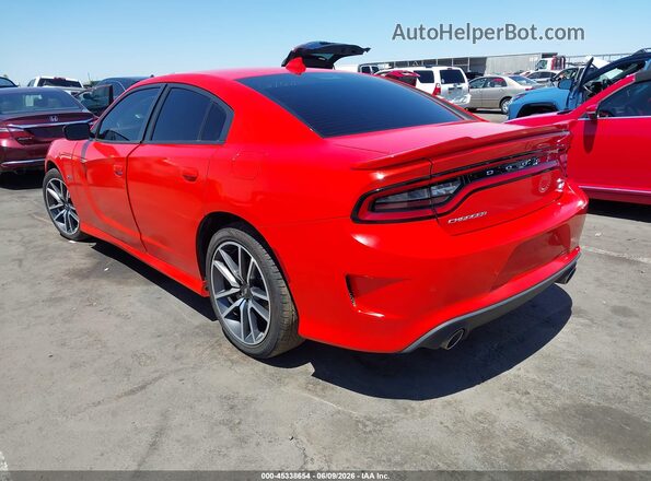 2C3CDXCT2PH604546 2023 DODGE CHARGER Orange Հետևի ձախ